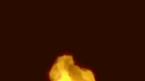 Orange flame explosion slow motion 库存影片 60768721
