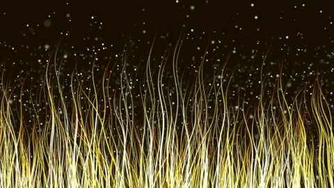 Orange Flashing Particles Stock Footage 86676527