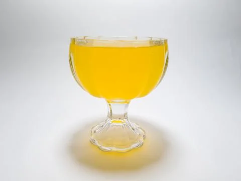 Orange flavored drink Stock Photos