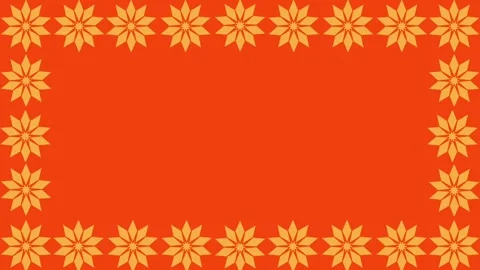 Orange flower background Stock Footage 300527053