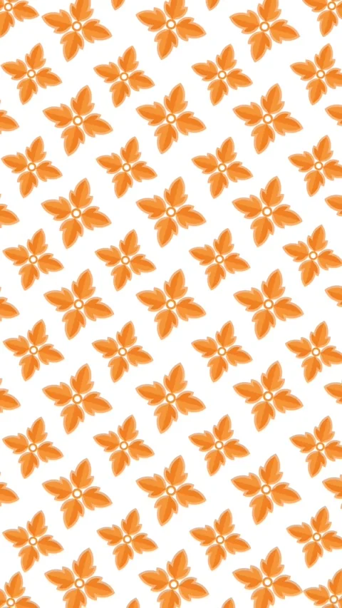 Orange flower screen Stock-Footage 301374618