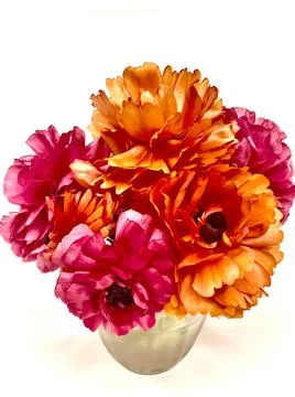 Orange flowers Foto stock