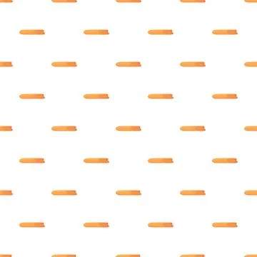 Orange folded towel seamless repeating pattern background 스톡 일러스트