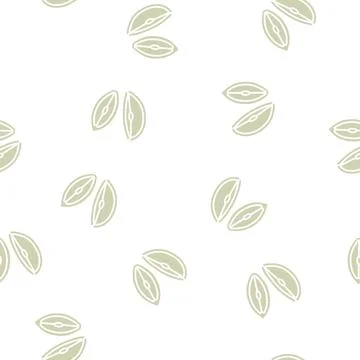 Orange fresh cut slice glyph seamless pattern イラスト素材