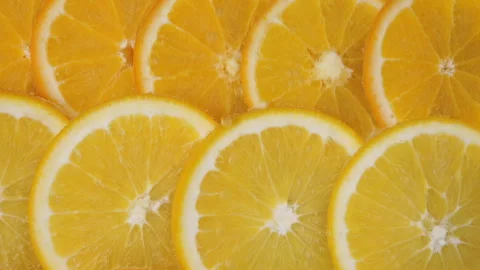 Orange fruit background Stock Footage