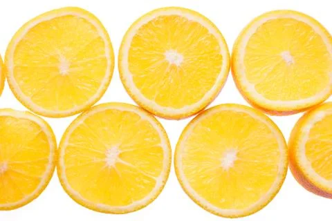 Orange fruit background. Stock Photos