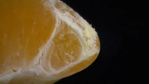 Orange fruit exploding with healthy nutritious juice. Healthy food background Vídeos de archivo 83496720