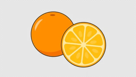 Orange fruit 스톡 동영상 336191418