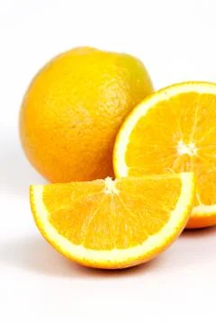 Orange fruit fresh Stock Photos