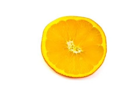Orange fruit isolated Stock Photos