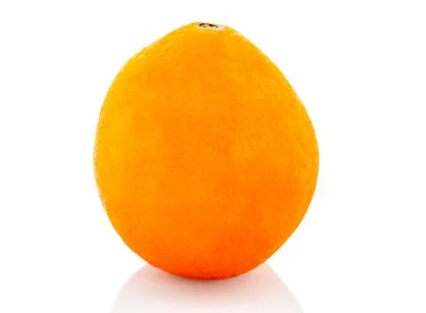 Orange fruit isolated Stock Photos