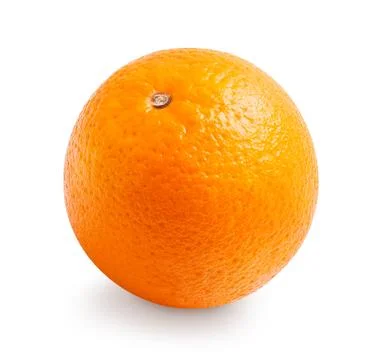 Orange fruit isolated Stock Photos