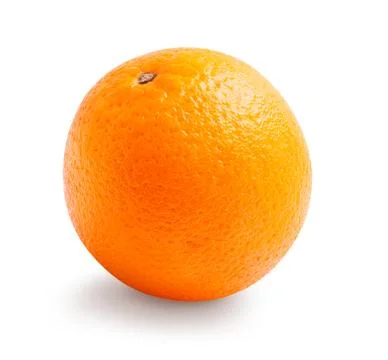 Orange fruit isolated Stock Photos