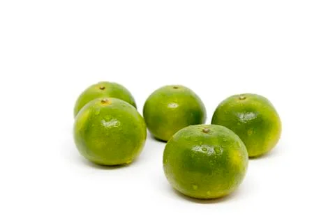 Orange fruit isolated Stock Photos