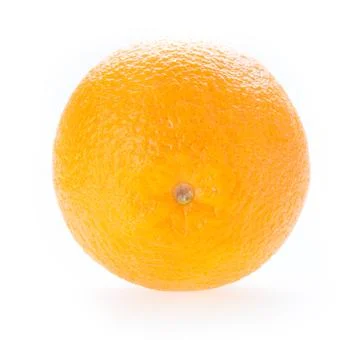Orange fruit isolated on white background Foto stock