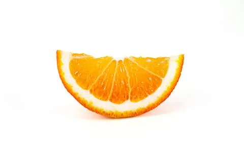 Orange fruit isolated on white background Stock Photos