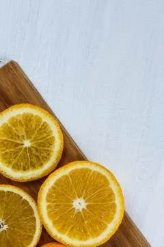 Orange fruit isolated on white background 写真素材