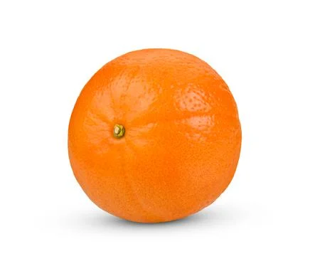 Orange fruit isolated on white background Stock Photos
