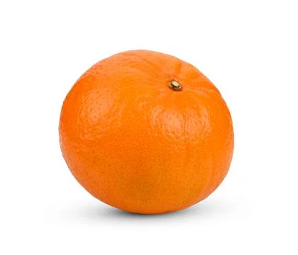 Orange fruit isolated on white background. Stock Photos