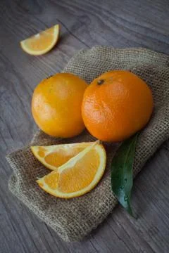 Orange fruit Stock Photos