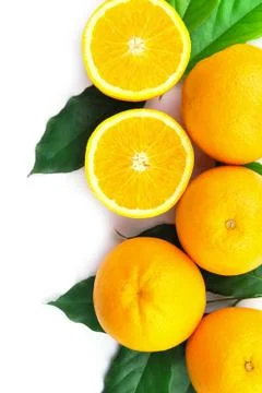 Orange fruit Stock Photos