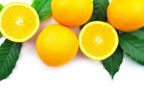 Orange fruit Stock Photos