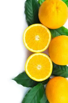 Orange fruit Stock Photos