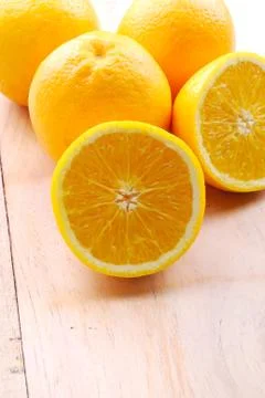 Orange fruit Stock Photos