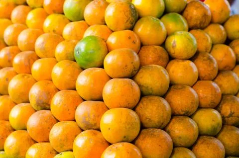 Orange fruit Stock Photos