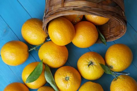 Orange fruit Stock Photos