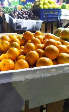 Orange fruit Stock Photos
