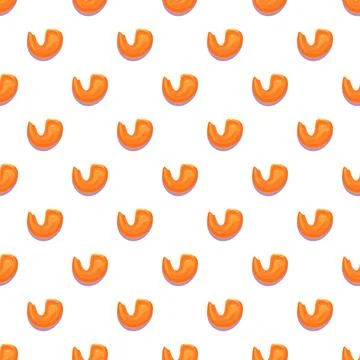 Orange fruit seamless pattern with citrus slices 스톡 일러스트