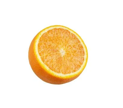 Orange fruit. Slice orange isolated. 스톡 사진