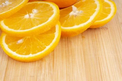 Orange fruit slice 库存照片