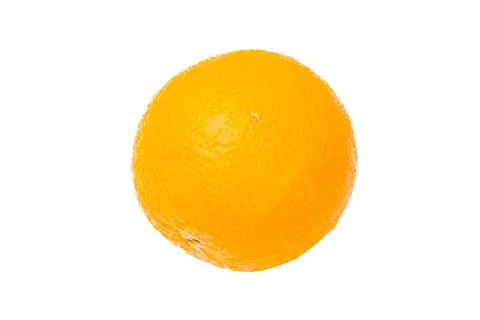 Orange fruit on white background Stock Photos