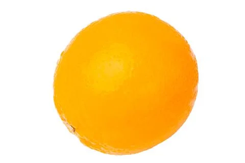Orange fruit on white background Stock Photos