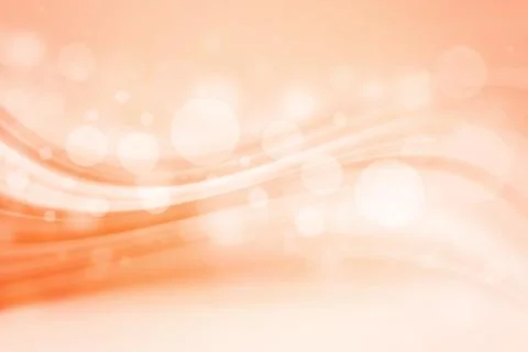 Orange Futuristic Abstract  Background Stock Illustration