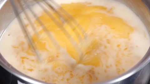 Orange ganache Stock Footage 113093876