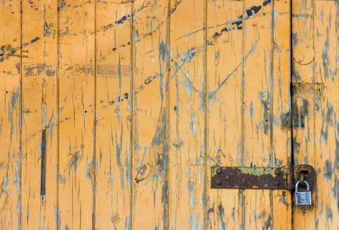 Orange gate Stock-Fotos