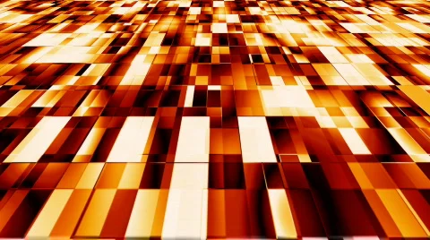 Orange geometric background Stock Footage 347575