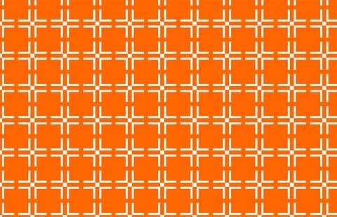 Orange Geometric Grid Pattern Abstract Background Texture Illustrazione stock