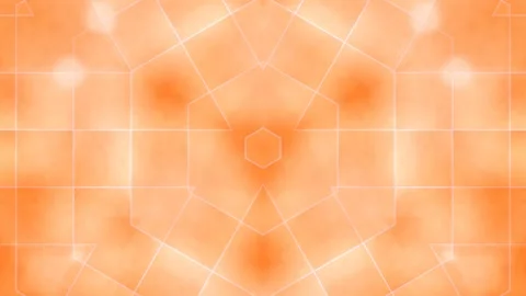 Orange Geometric Pattern Background Animation. Stock Footage 330350346