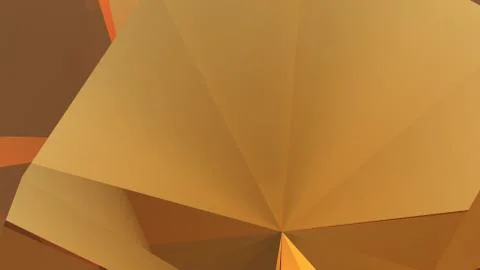 Orange Geometric shape triangular abstract modern vector dark light yellow ba Stock Illustration