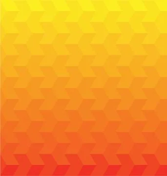 Orange geometric vector background Stock Illustration