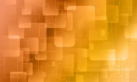 Orange glass shape gradient. geometric mosaic soft square. Illustrazione stock