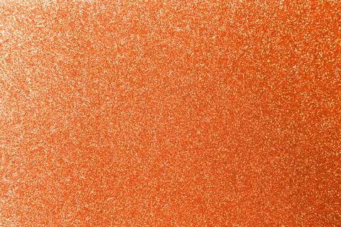 Orange glitter shiny texture background for christmas, Celebration concept Stock Photos
