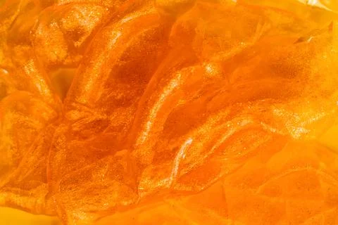 Orange glitter texture. abstract background with waves Stock Photos