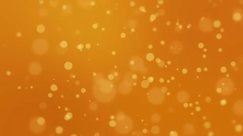 Orange glowing bokeh background Stock Footage 80602158