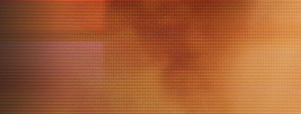 Orange glowing grid lines abstract digital background Stock Illustration