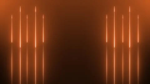 Orange glowing neon backgrounds  animation Stock Footage 280336115